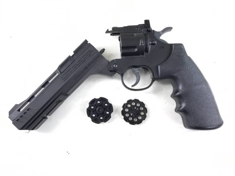 New.AIR PISTOLS / Crosman Vigilante CO² .177 (pellet & 4.5mm BB’s) ราคาพิเศษ