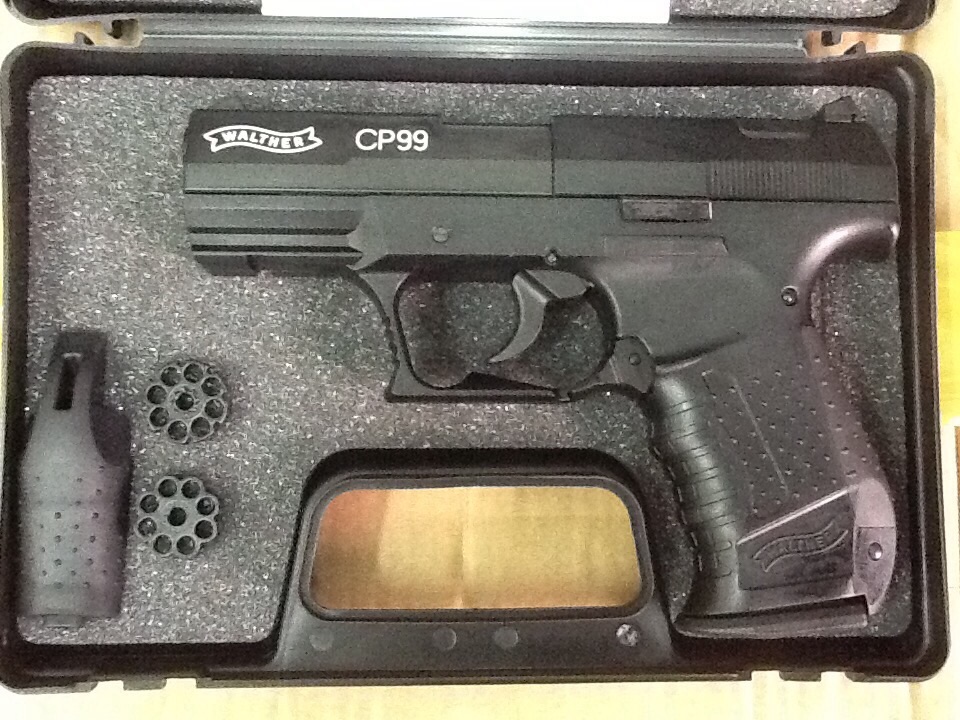 New.UMAREX WALTHER CP99 ลูกเบอร์1 CO2 สีดำ