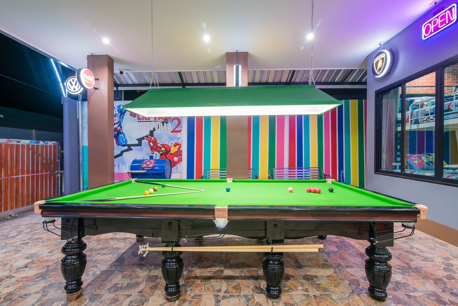 HR8005 บ้านพักชะอำ บ้านมาเวลล์ พูลวิลล่า V.2