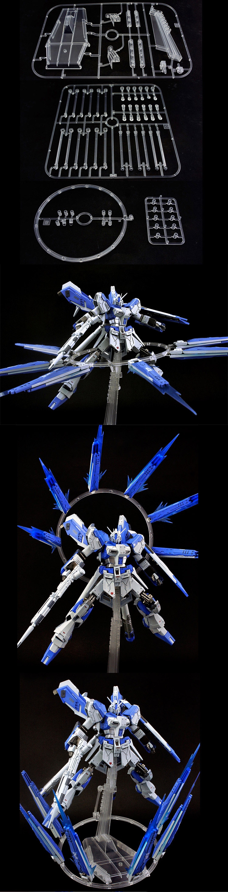 1/144 RX-93-2 Hi-V Gundoom / Gundam (ปีกแสง)[โมจีน MC Model]
