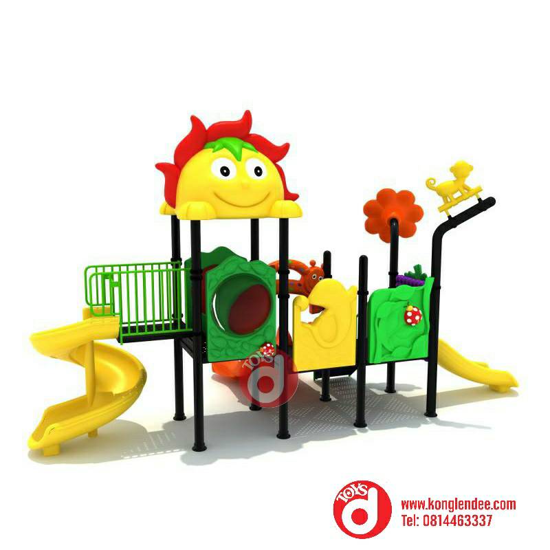 เครื่องเล่นสนาม ชุดปราสาทผลไม้