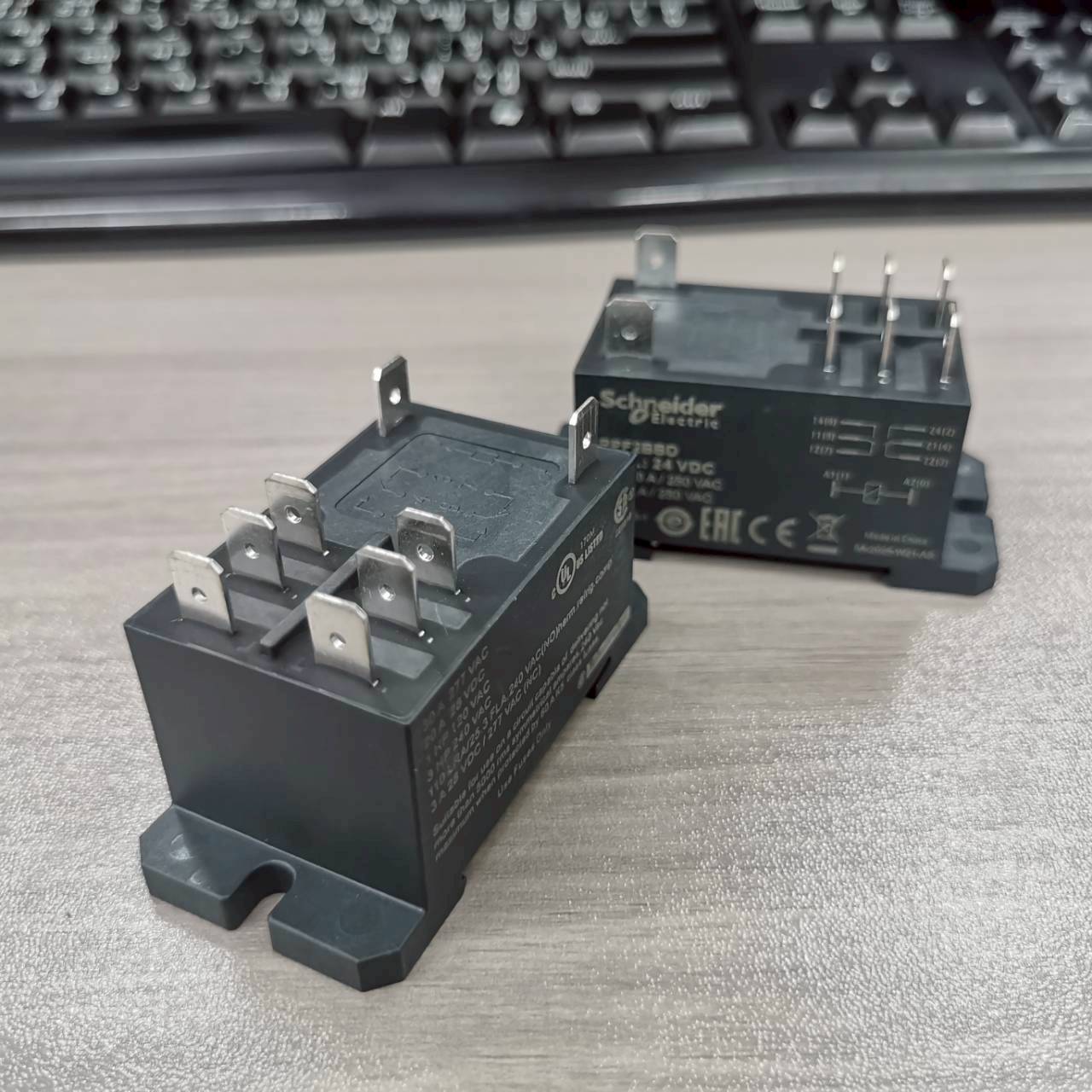 พาวเวอร์รีเลย์ RPF2BBD SCHNEIDER Power Relay Coil24Vdc 2CO 30A รีเลย์ควบคุมปั๊ม ควบคุมอุปกรณ์
