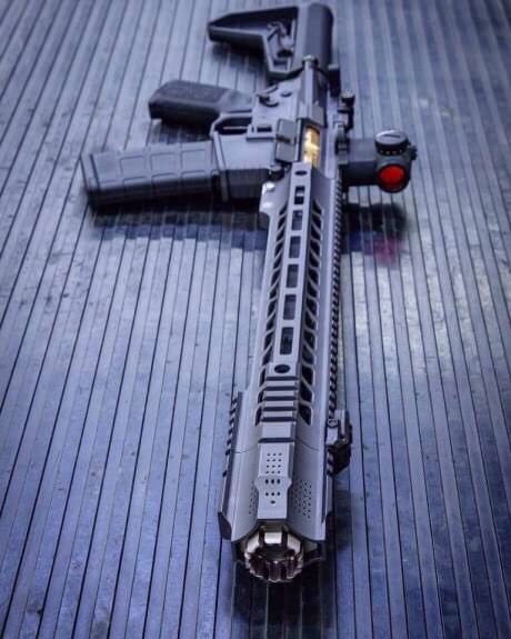 New.| Rail / Stock >> M4 RAIL >> BD SAI Style GRY Rails/ 14.5 Inch สีดำ / สีเทา ราคาพิเศษ