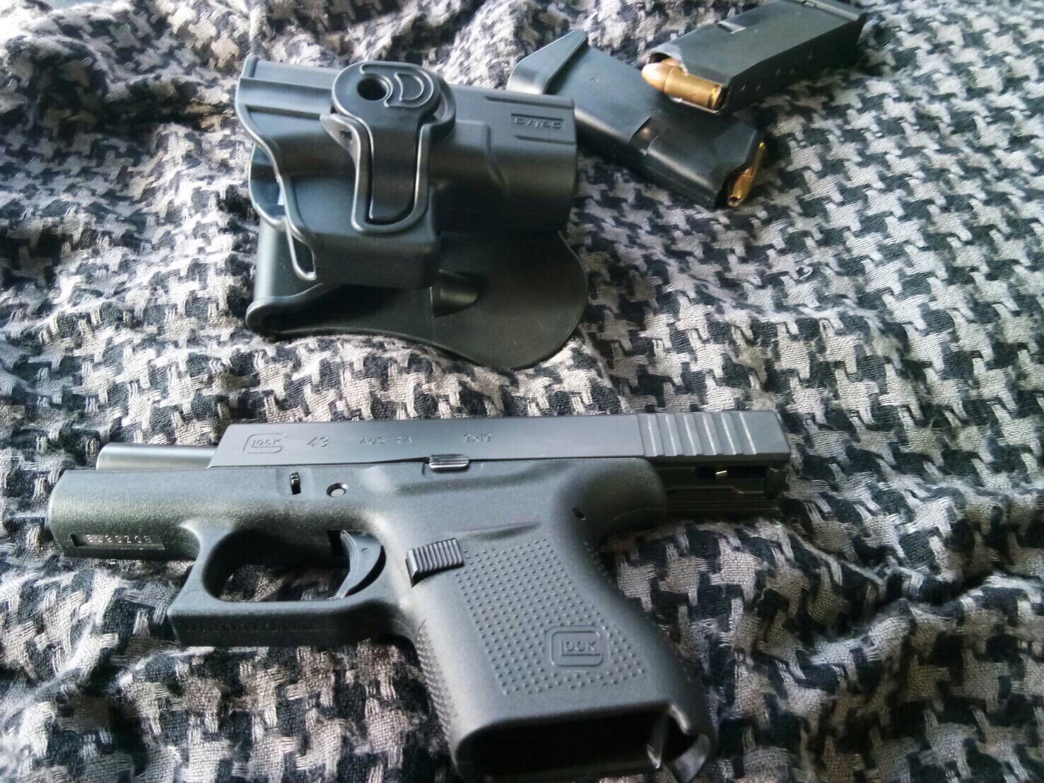 New.ซองปืนพกนอก Cytac Glock43 ราคาพิเศษ