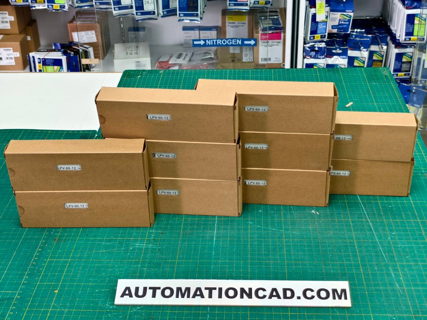 LED Driver พาวเวอร์ซัพพลาย LPV-60-12 Meanwell 24VDC 35W Switching Power Supply