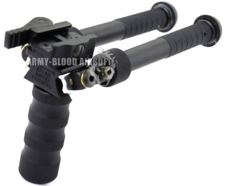 New.ขาทรายรุ่นมีกิ๊ฟมือหน้ามาพร้อม BT10 LW17 ATLAS BIPOD W/ Foregrip ราคาพิเศษ