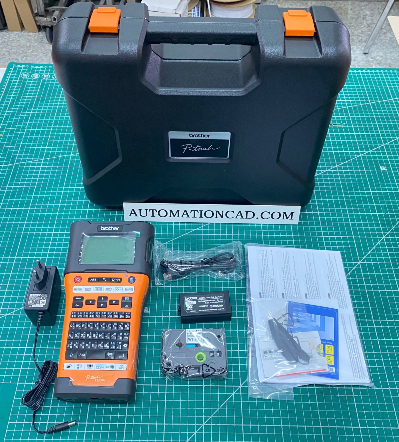 E550 เครื่องพิมพ์ฉลาก บราเดอร์ LABEL PRINTER BROTHER PT-E550WVP