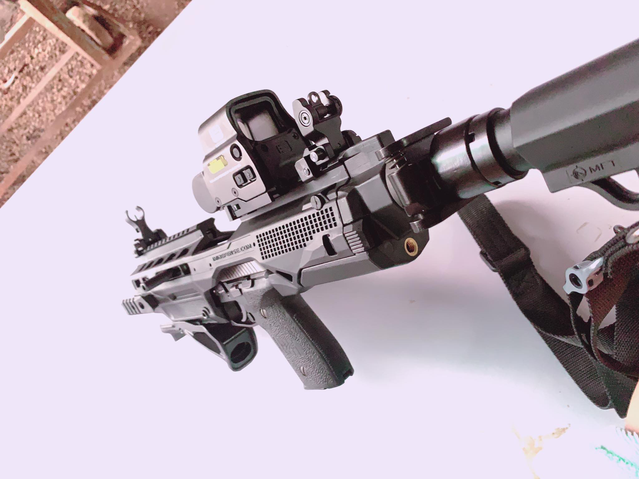 New.ชุดประกอบปืนสั้น KIDON Conversion Kit สีด