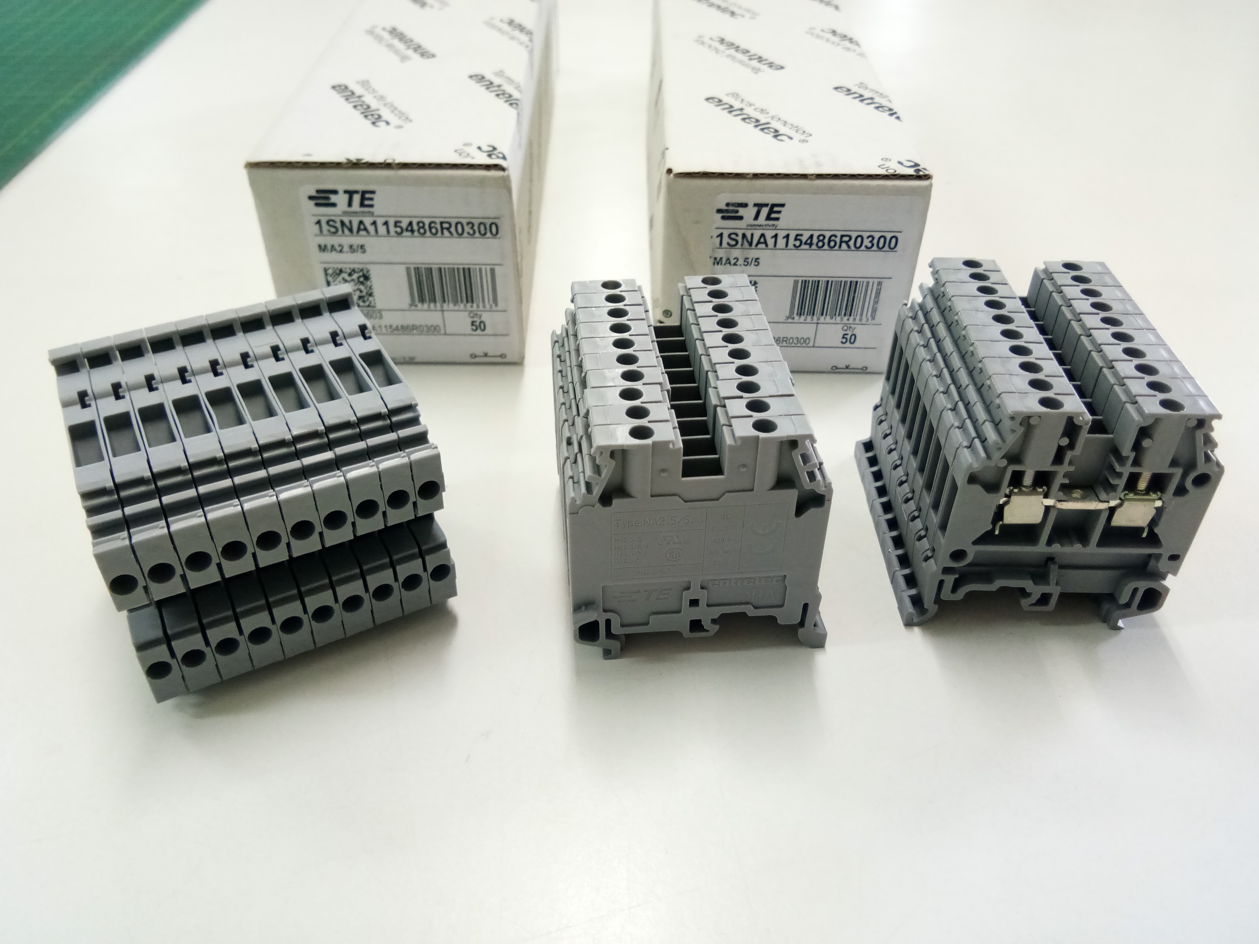 Terminal ABB เทอร์มินอล MA2.5/5 Screw clamp