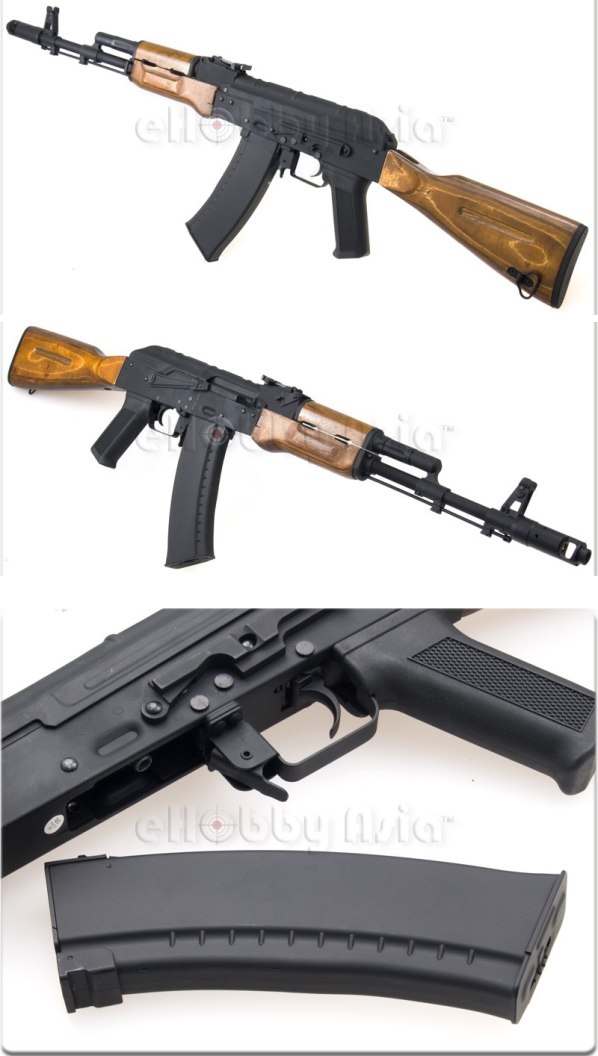 AK74 เหล็กจริงไม้จริง Cyma CM048