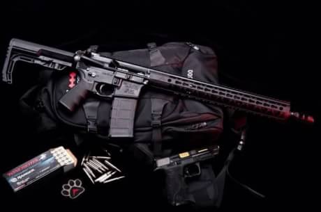 New.สินค้าขายดี พานท้าย M4 / M16 ใช้กับปืนจริง MFT Battlelink Minimalist Stock Review สีดำ สีทราย ราคาพิเศษ