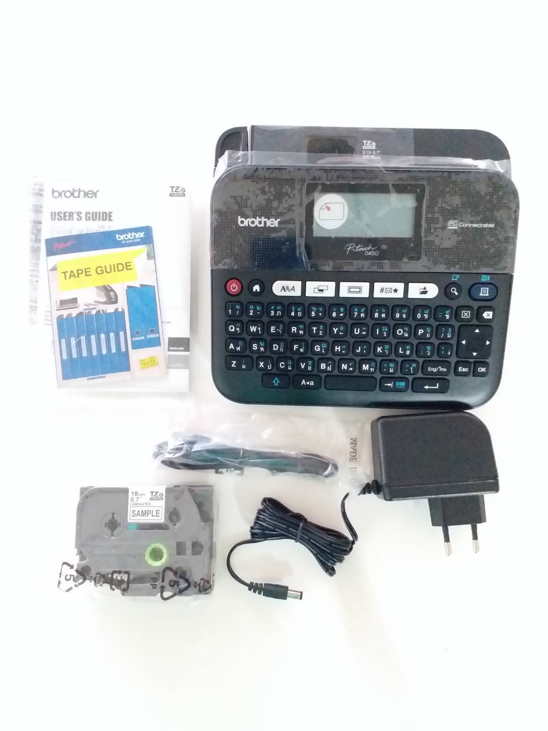 เครื่องพิมพ์ฉลาก BROTHER D450 ราคา 2990บาท ประกันศูนย์1ปี ของแท้ LABEL PRINTER สำหรับใช้ในสำนักงาน