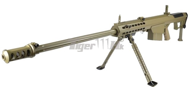 New.Barrett M107 (Tan) Snow Wolf SW13 สไนเปอร์ไฟฟ้า