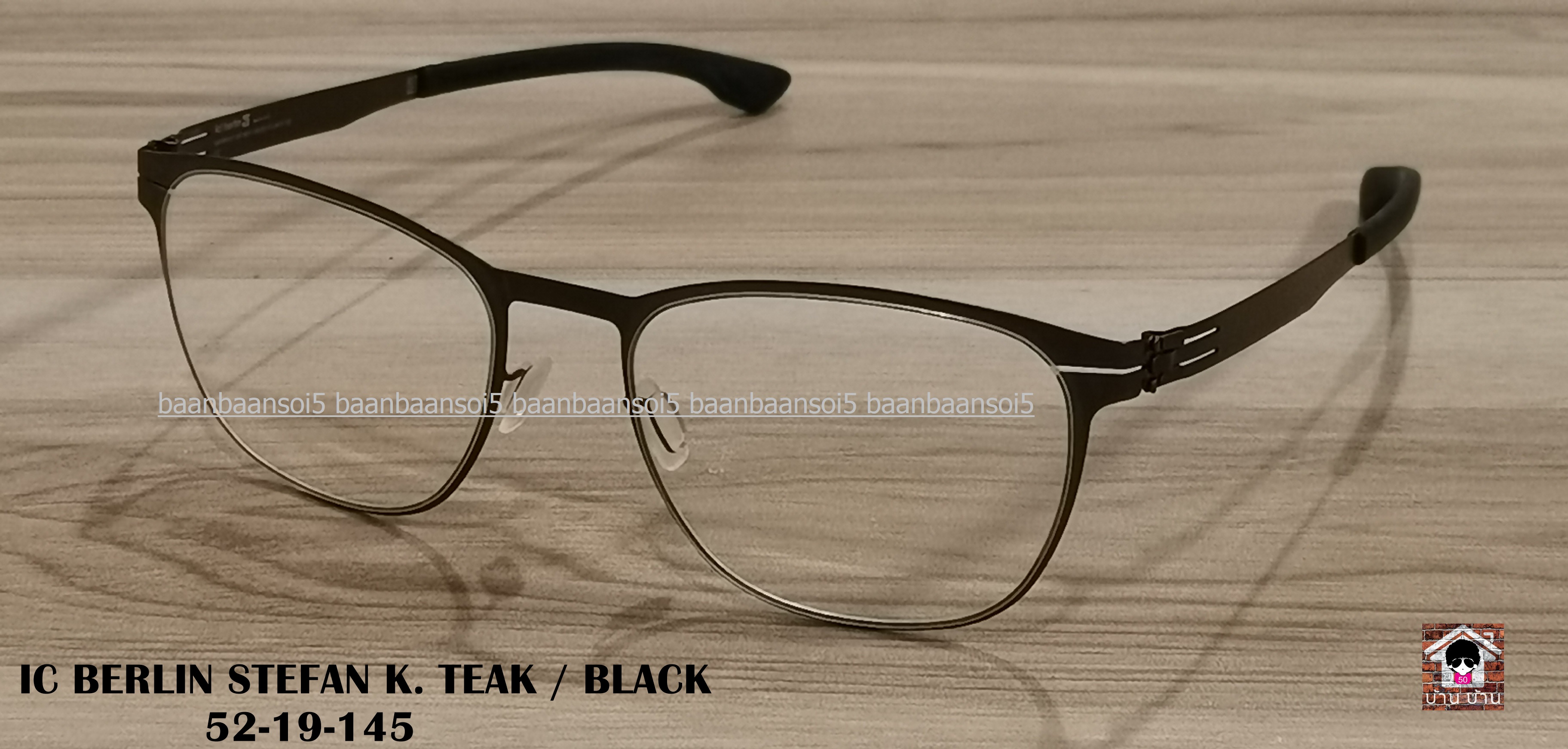 IC! BERLIN STEFAN K. TEAK / BLACK โปรโมชั่น ราคา 14,900 บาท พร้อม รายการแถม เกินคุ้ม จำนวน จำกัด