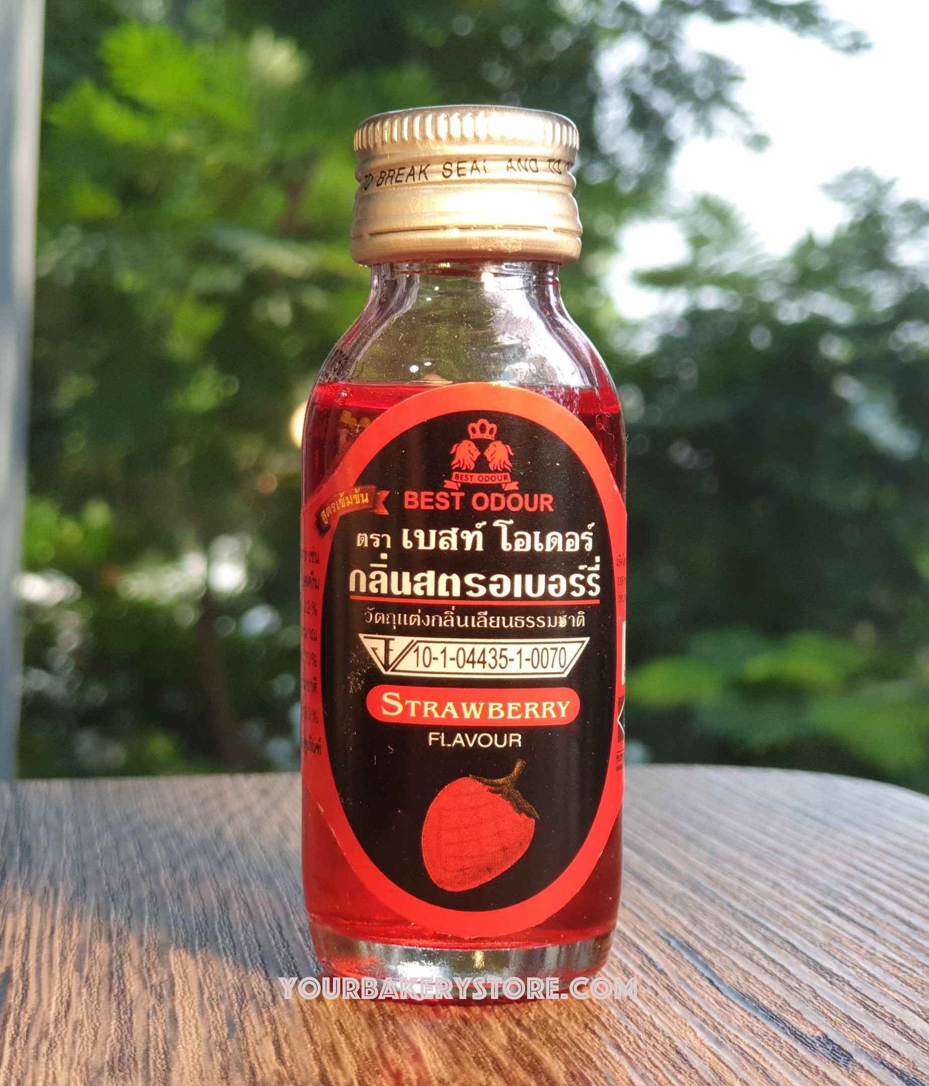 กลิ่นสตรอเบอร์รี่ 30 ml. ตรา เบสท์ โอเดอร์