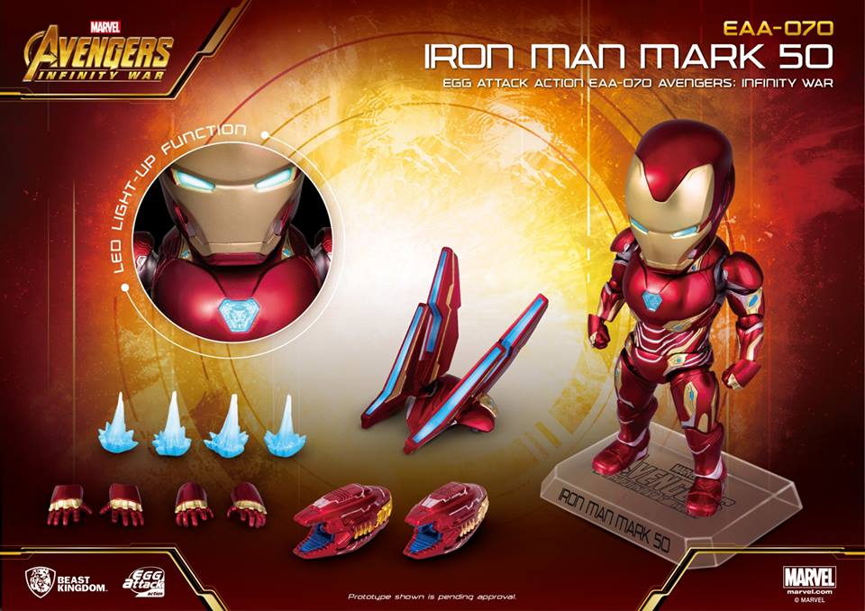 เปิดจอง EAA070- Iron Man MK50: Avengers Infinity War