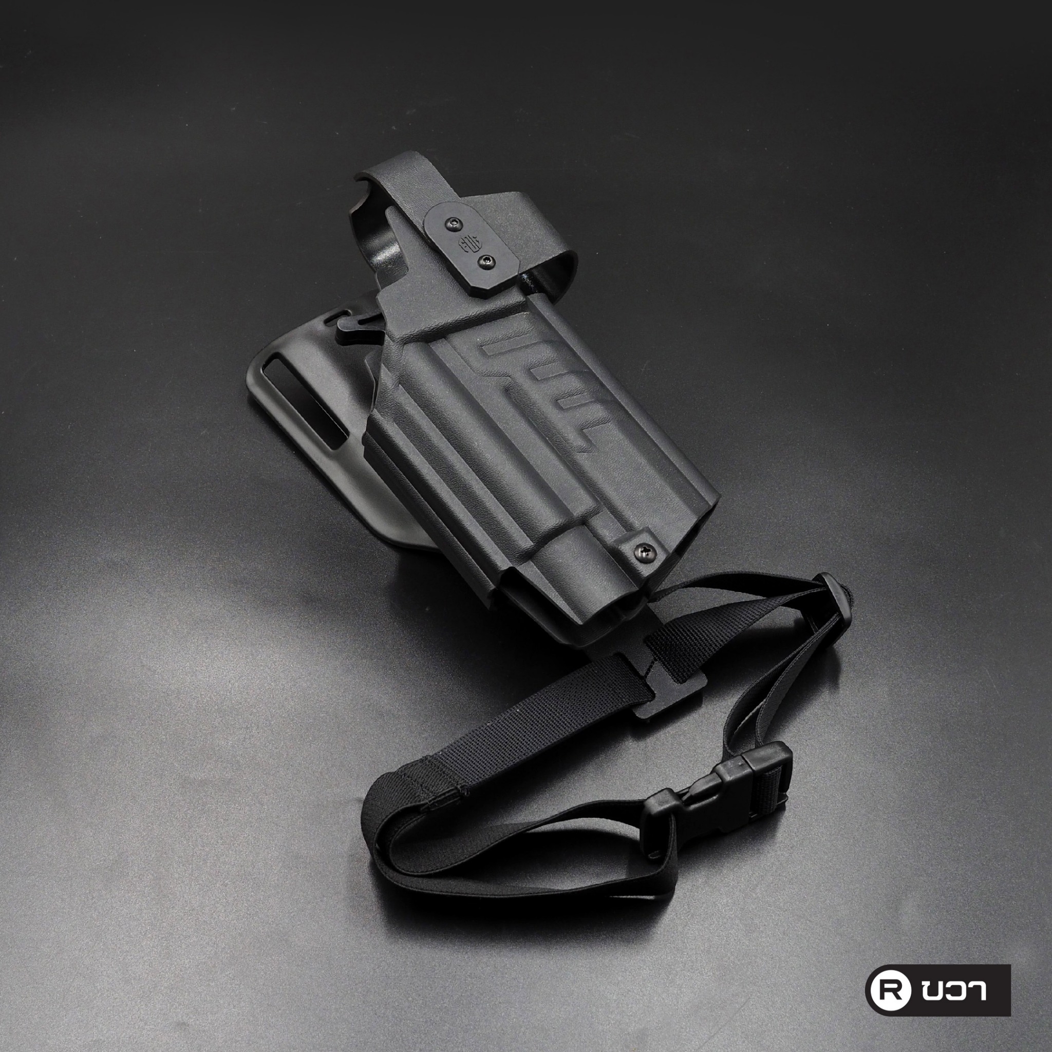 New. FogGear Universal Olight Kydex Holster - ซองผลิตจาก Kydex เกรดคุณภาพ - ซองปลดล็อคนิ้วโป้ง ใช้งานง่าย - ซองใช้ได้หลากหลายรุ่นเฉพาะที่มีรางจับไฟฉายได้เท่านั้น เช่น G17/G19/G34/SIGP320/Colt1911(ราง)/HKvp9/S&W M&P9/Beretta92G/CZ75SP01/CZShadow2/CZP07,9/C