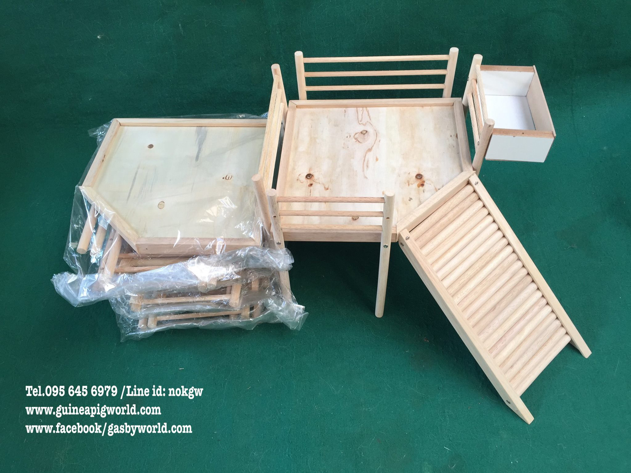 ชั้นลอยมีบันได 1 ข้าง (32.x64xh.31.5cm)