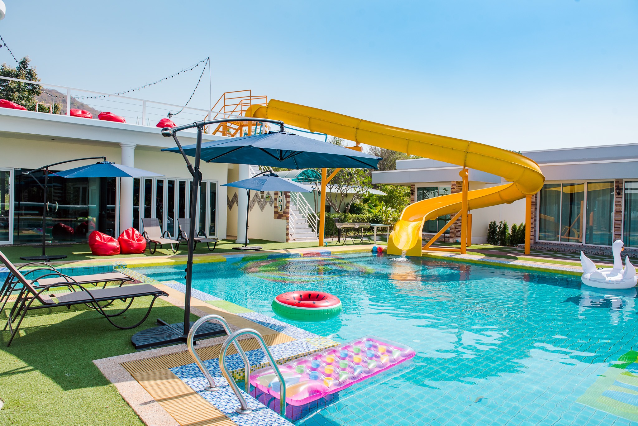 HR14001 บ้านพักหัวหิน บ้านไจแอนท์ พูลวิลล่า