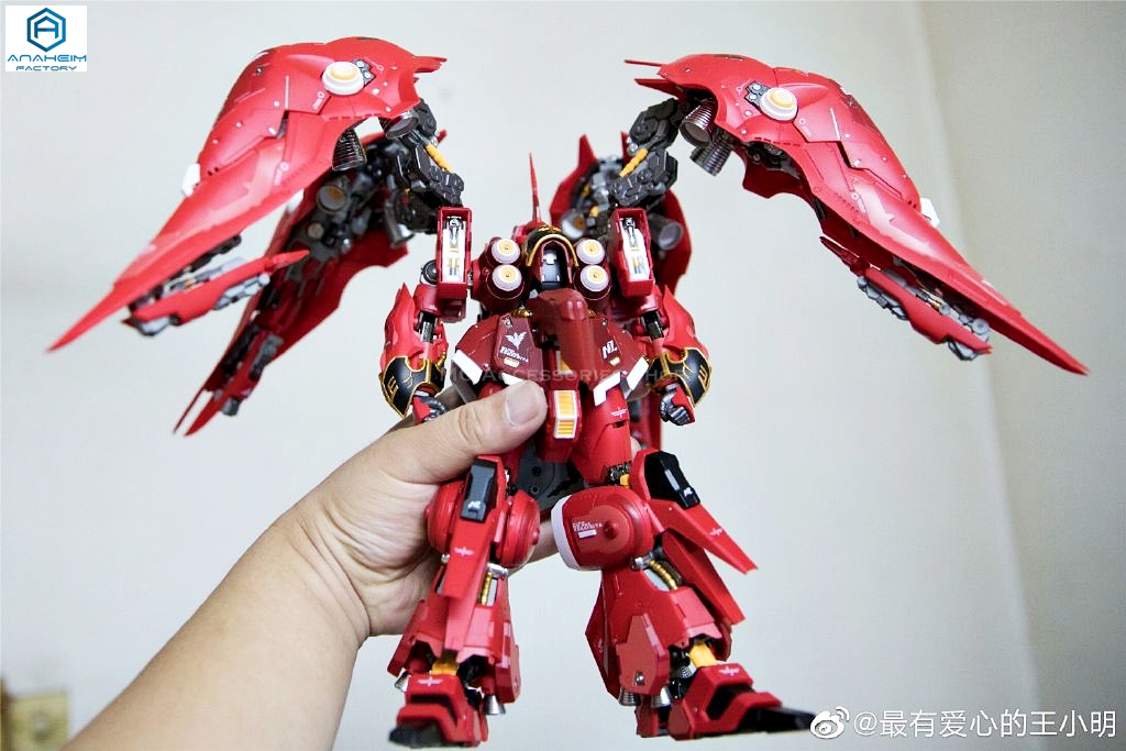 [PO]1/100 NZ-666 Kshatriya Warlock Red Version + 6 Gatling Gun[MC]โมสำเร็จ
