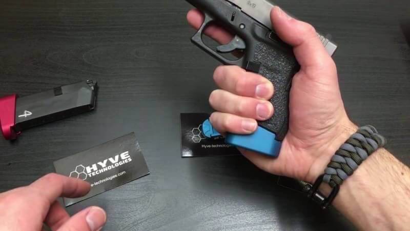 New.ส้นแม็ก+2 Glock 26 / Glock 43 ยี่ห้อ HYVE มี3สี ราคาพิเศษ