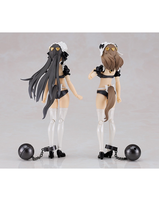 เปิดจอง : PLAMAX GP-07 Underwear Body Girl Ran & Jelly: Maid Ver. Set