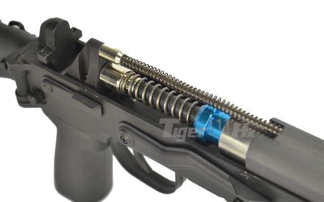 New.A&K SVD-S Dragunov ชักยิง สีดำ สไนเปอร์อัดลม พับพานท้ายได้ 420fps ราคาพิเศษ