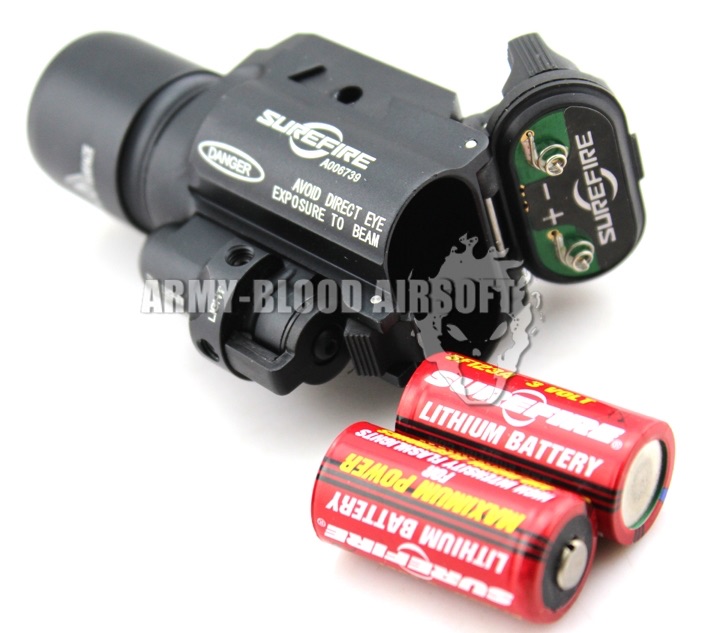 Surefire X400 LED WeaponLight with Laser New Type (BK)prev next