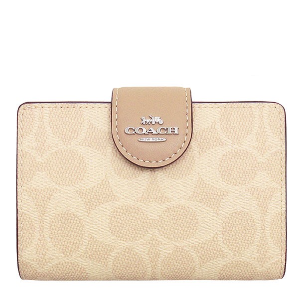 กระเป๋า Coach แท้ รุ่น CW786 MEDIUM CORNER ZIP WALLET