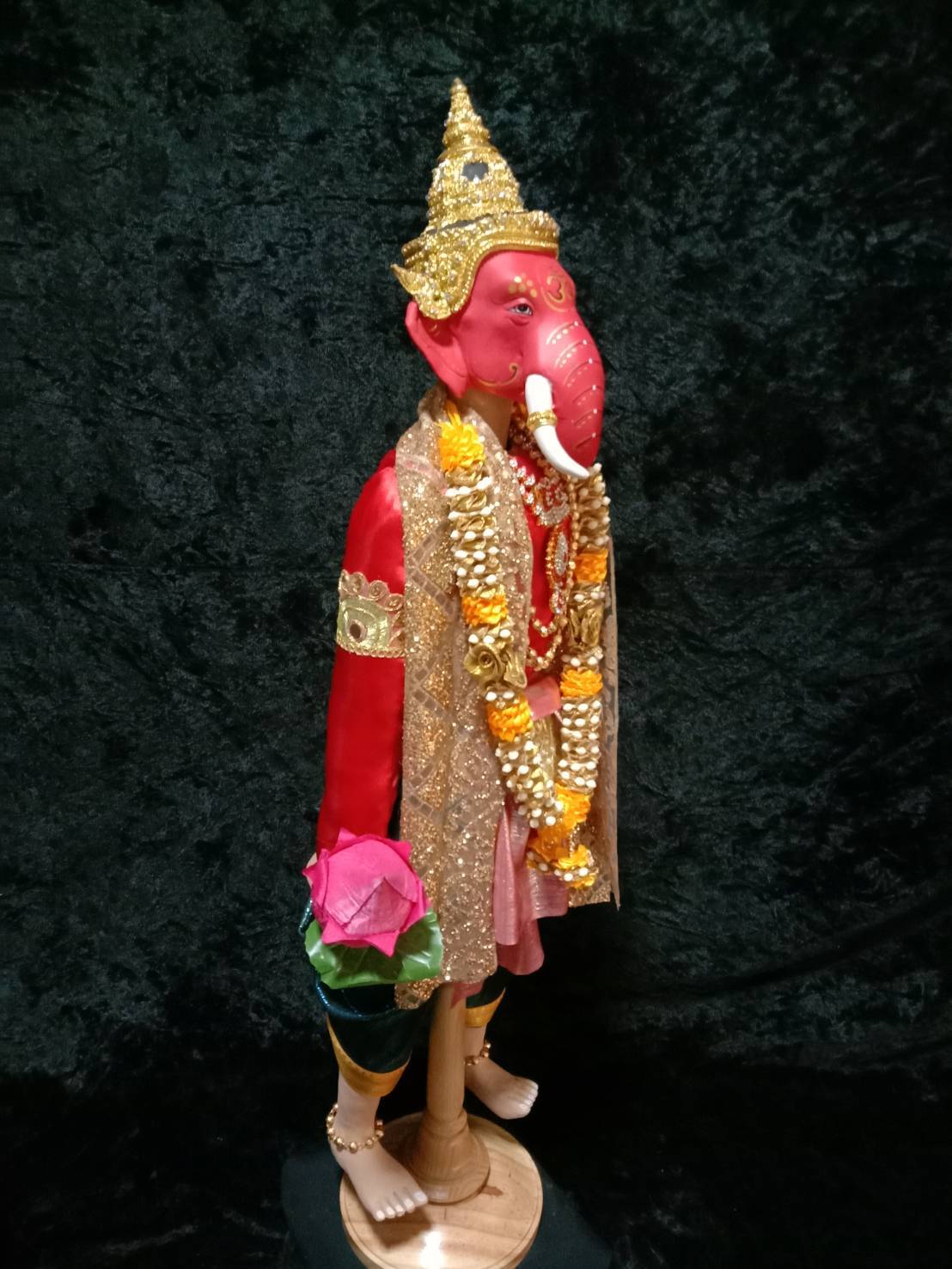 หุ่นละครเล็ก พระพิฆเนศ (อินเดีย) ขนาด 60 ซม.