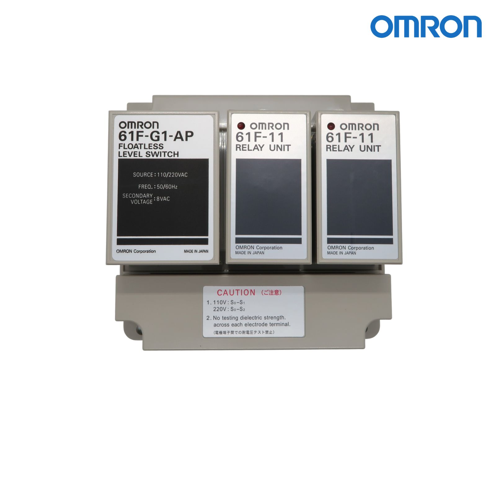 โฟลทเลส OMRON 61F-G1-AP 220VAC อุปกรณ์ควบคุมระดับน้ำ Floatless level switch