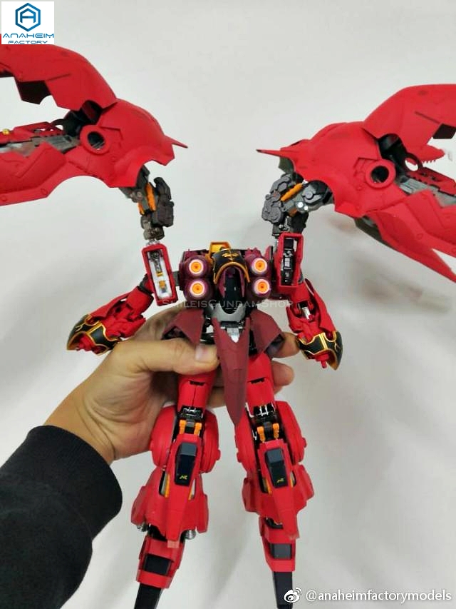 [PO]1/100 NZ-666 Kshatriya Warlock Red Version + 6 Gatling Gun[MC]โมสำเร็จ