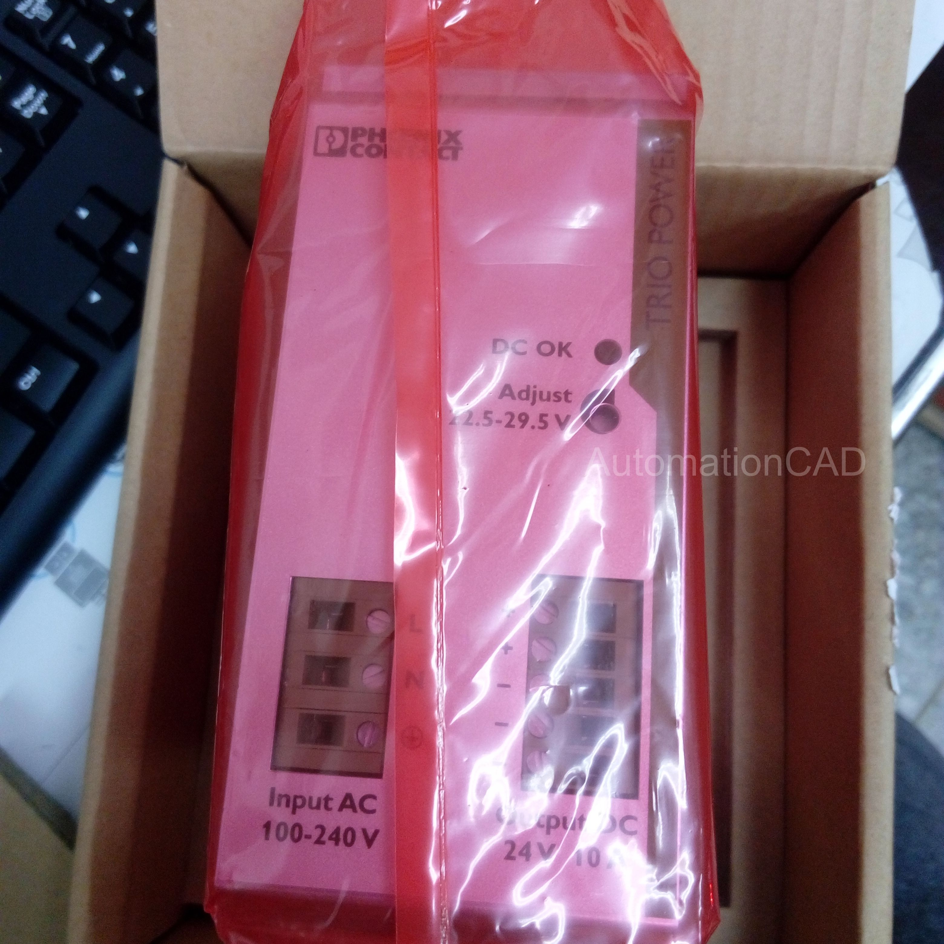 POWER SUPPLY TRIO-PS/1AC/24DC/10- 2866323 PHOENIX CONTACT พาวเวอร์ซัพพลาย 24VDC 10 A