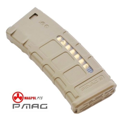 PMAG M4 สีทราย (แม๊กสแตนด์-75นัด)