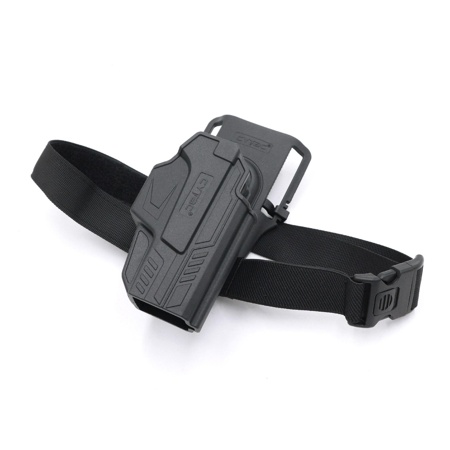 New. ซองปลดนิ้วโป้ง Glock19 + เพลทลดต่ำ Cytac ( T- ThumbSmart Series G19 Holster with Low Ride Belt Loop ) ⭕ ผลิตจากวัสดุ Polymer เกรดคุณภาพ แข็งแรงทนทาน ⭕ ซองสำหรับ G19 Gen 1-5 ⭕ ตัวซองออกแบบให้ปลดล็อคนิ้วโป้ง ใช้งานง่ายเป็นธรรมชาติ และปลอดภัยยิ่งขึ้น ⭕