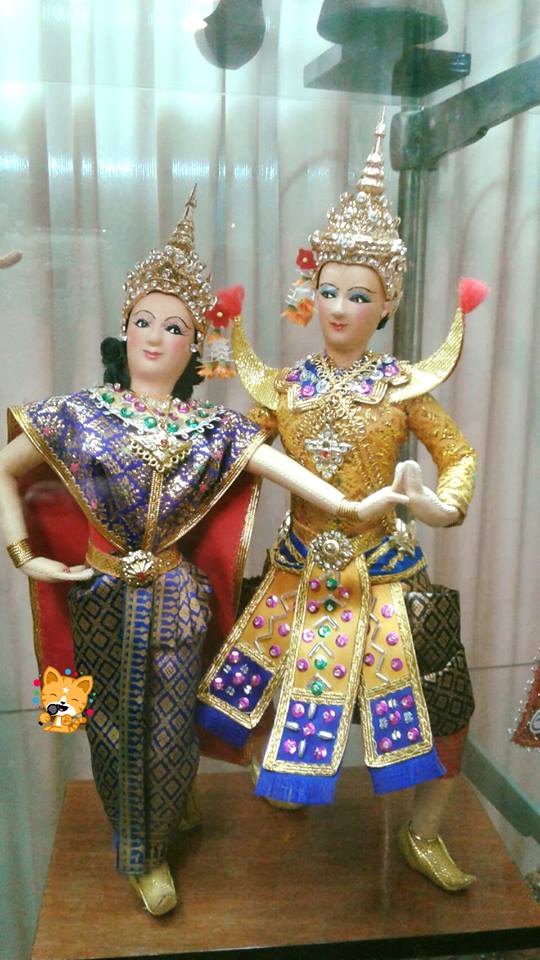 ตุ๊กตา นางรำ คู่พระนาง