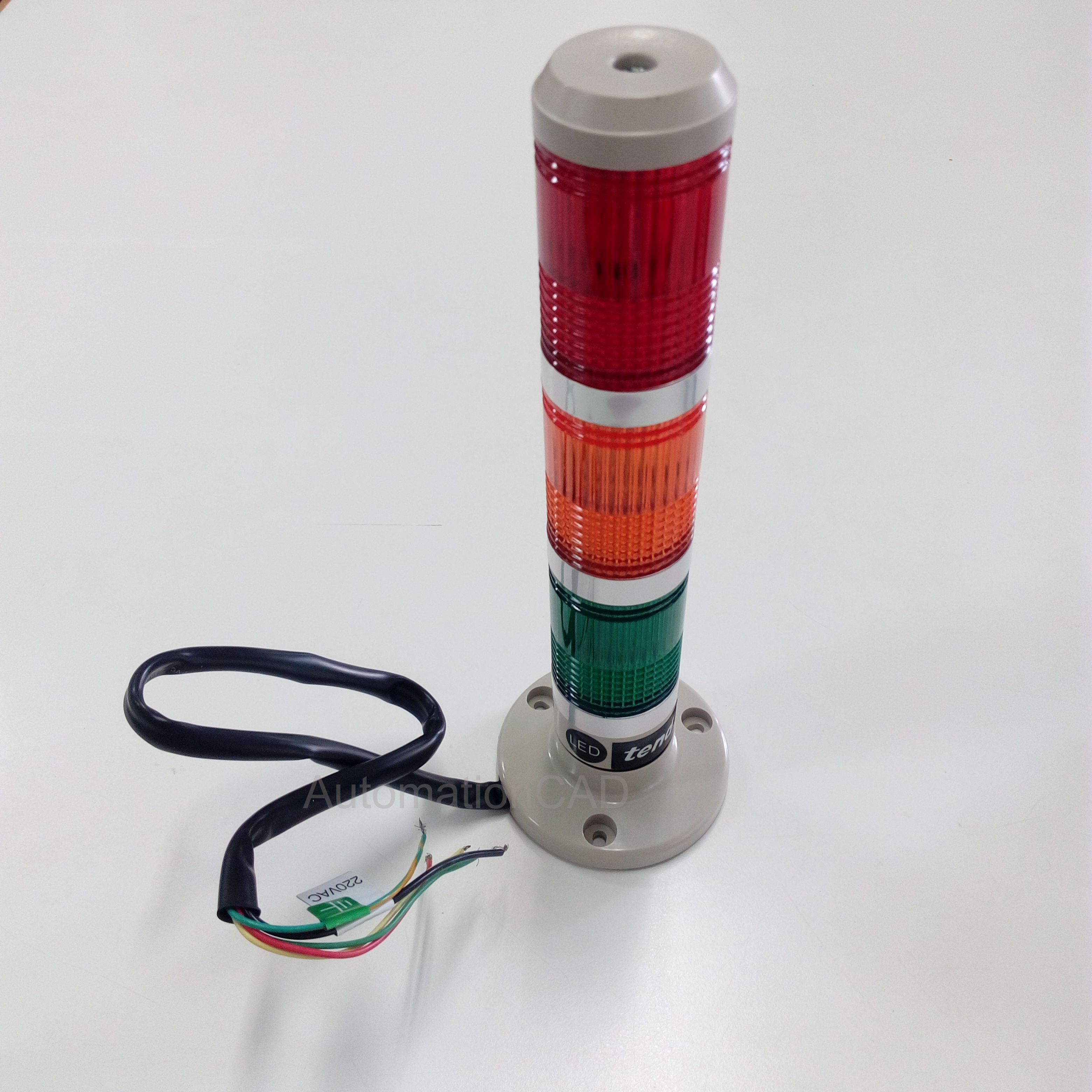ทาวเวอร์ไลท์ Tower Light TEND ไฟสัญญาณต่อเนื่อง 220 VAC