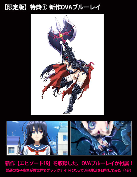 เปิดจอง Black Knight (from Bikini Warriors) Limited Ver.: OVA Blu-ray + A4 size Clear holder + bonus paper