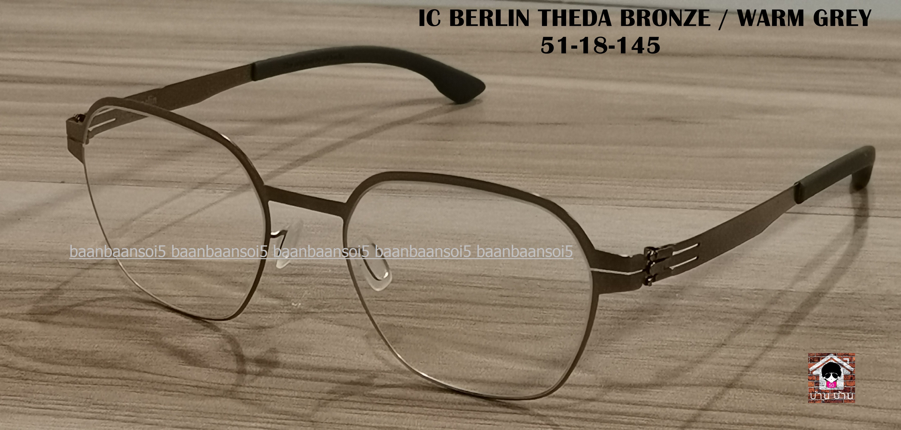 IC! BERLIN THEDA BRONZE / WARM GREY โปรโมชั่น ราคา 14,900 บาท พร้อม รายการแถม เกินคุ้ม จำนวน จำกัด