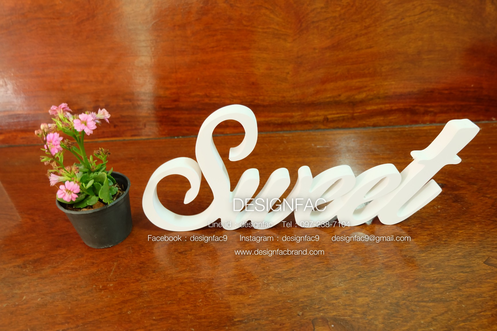 ตัวอักษรแต่งร้าน ป้ายร้านกาแฟ สไตล์โมเดิร์น มินิมอล