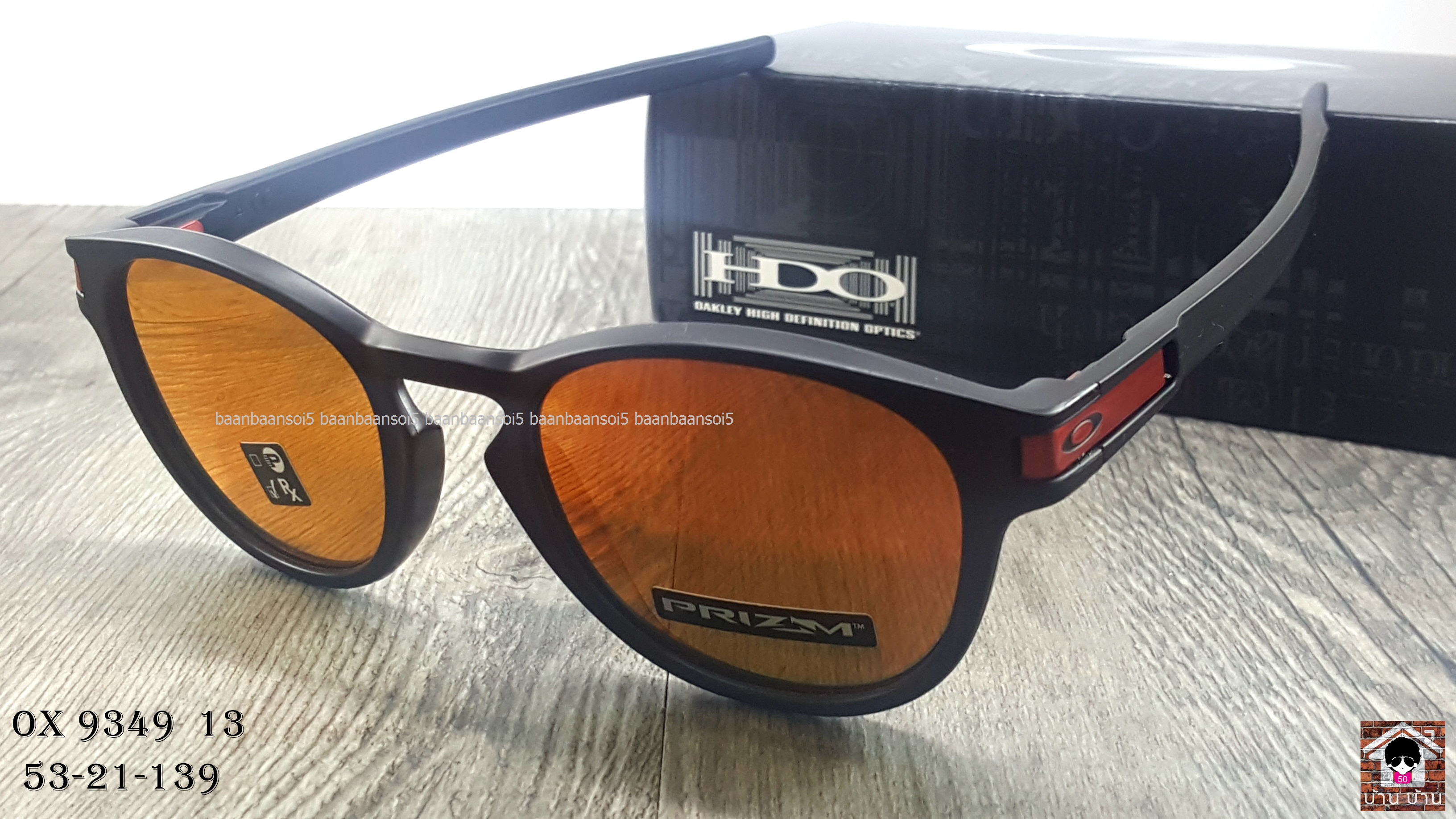 OAKLEY OO9349-13 LATCH (ASIA FIT) Matte Black/Prizm Black Iridium โปรโมชั่น ราคา 4,000 บาท