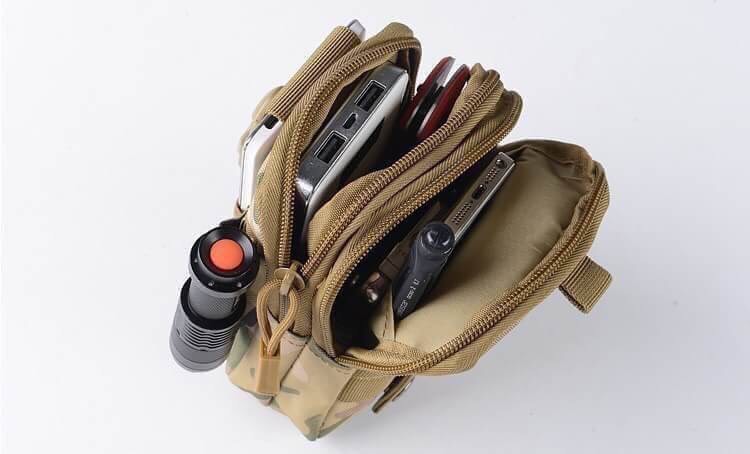 New.สินค้ามาใหม่ กระเป๋าเอนกประสงค์ Pocket Belt ผ้าคอดูราเกรดทหาร รุ่น PB-02X ปฏิบัติงาน ลาดตระเวน เดินป่า ขี่มอไซค์ ✪ คุณสมบัติ ✪ + ตัดเย็บด้วยผ้า Cordura ซึ่งใช้ในวงการทหาร และสงครามมาอย่างยาวนาน + ทนทานต่อการฉีดขาด และรอยขีดข่วน กันน้ำได้