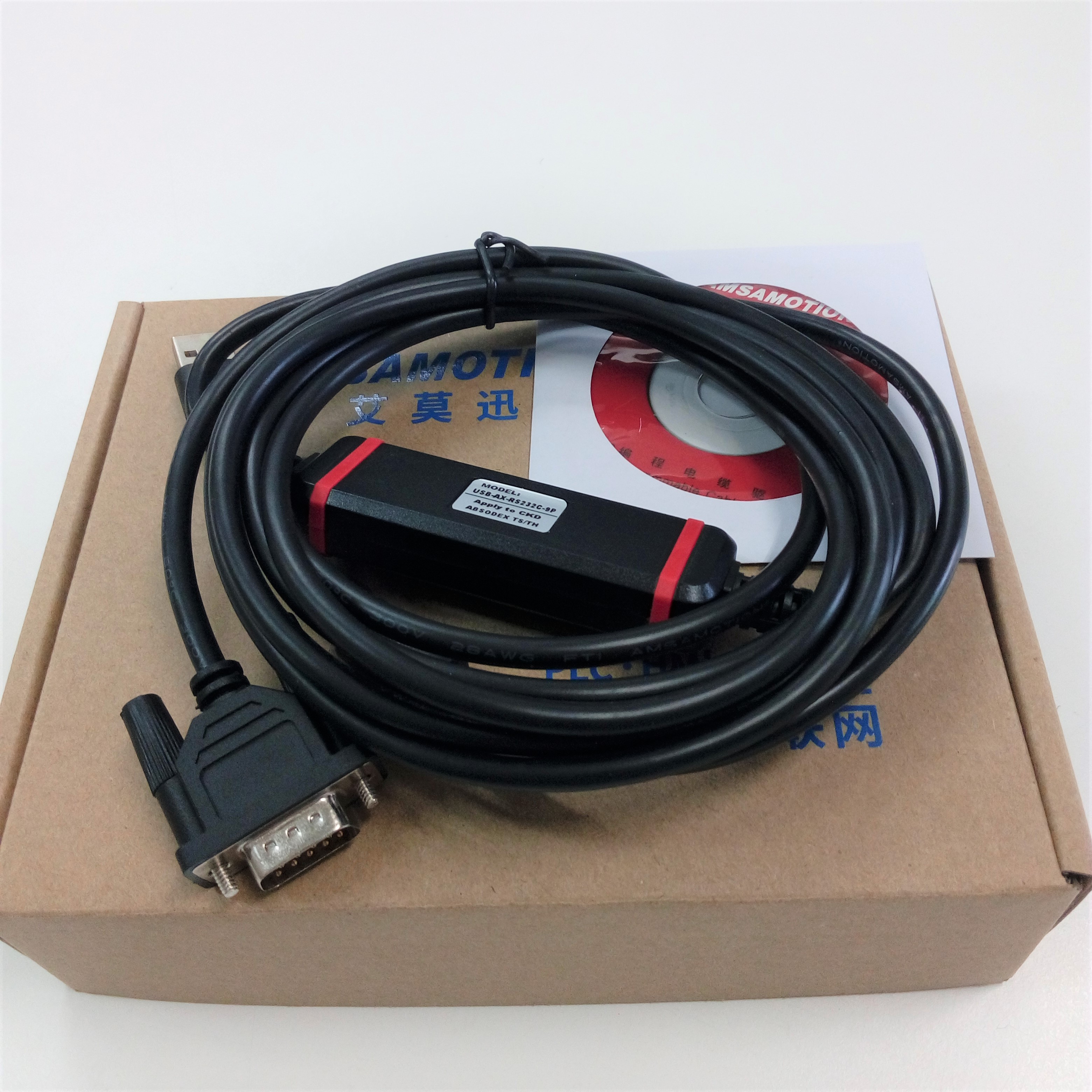 สายลิ้งค์ เซอร์โว CKD Servo Drive ABSODEX รุ่น USB-AX-RS232C-9P