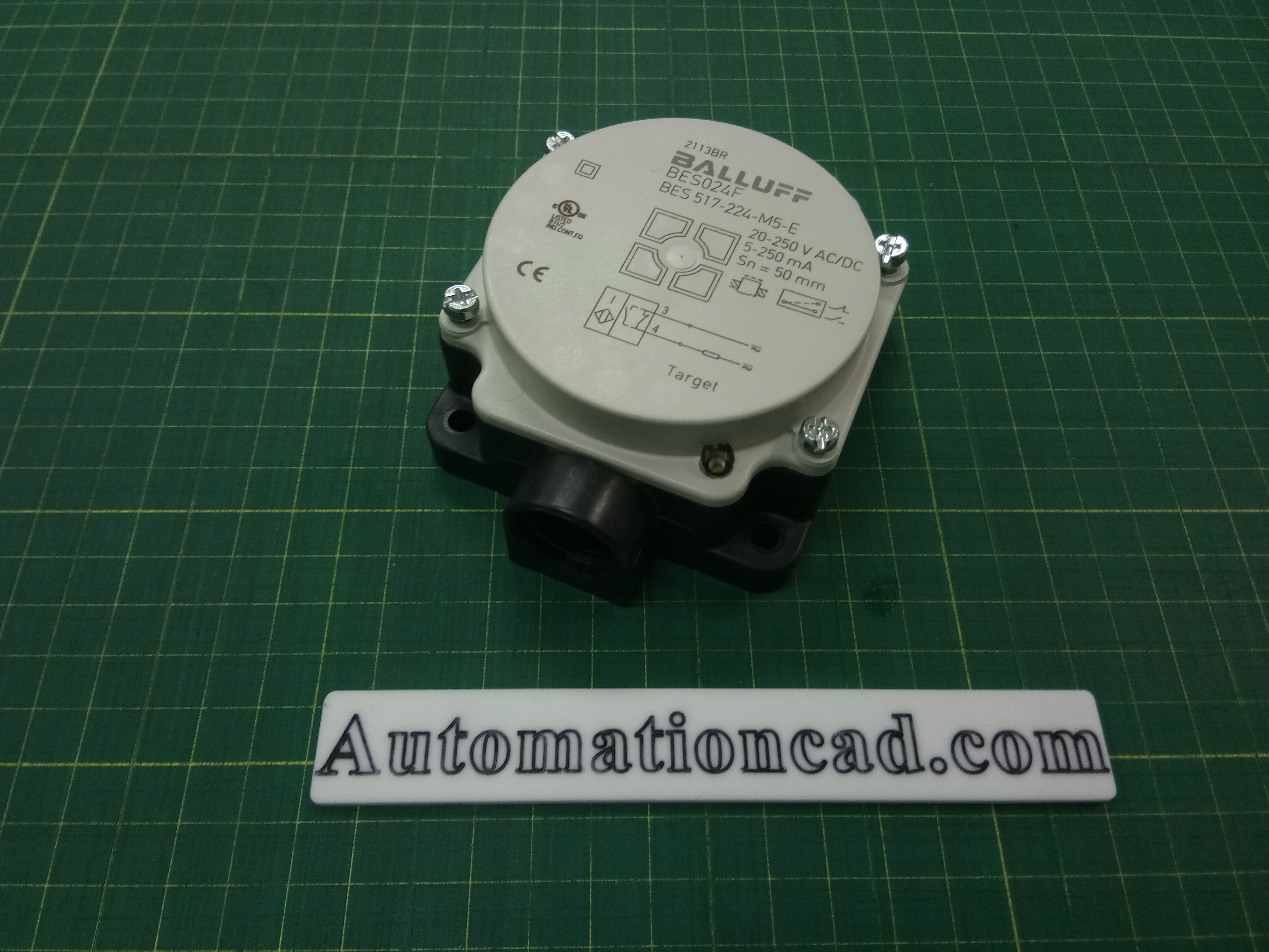 เซ็นเซอร์ BULLUFF ระยะตรวจจับ 50 mm NO/NC 250 VDC/AC Standard Inductive Sensor