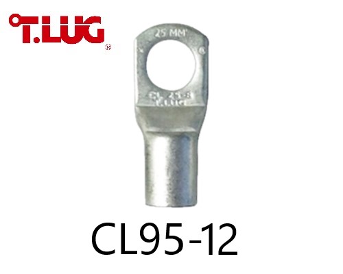 หางปลารุ่นหนาทรงยุโรป แบบท่อ CL 95-12 TLUG ใช้กับสาย 95 sq.mm (10 ชิ้น/ห่อ)