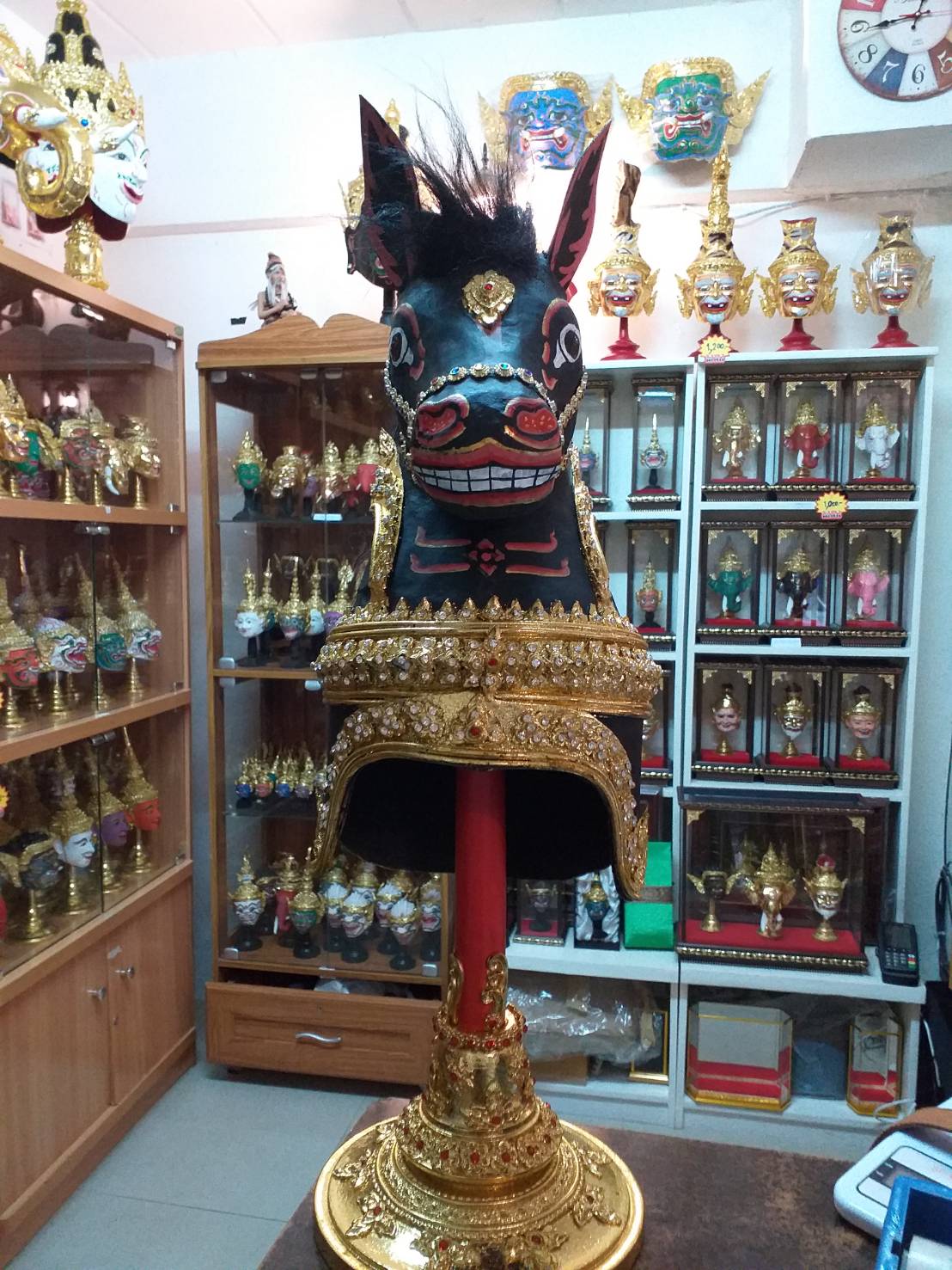 ศรีษะม้า ขนาดสวมหัว