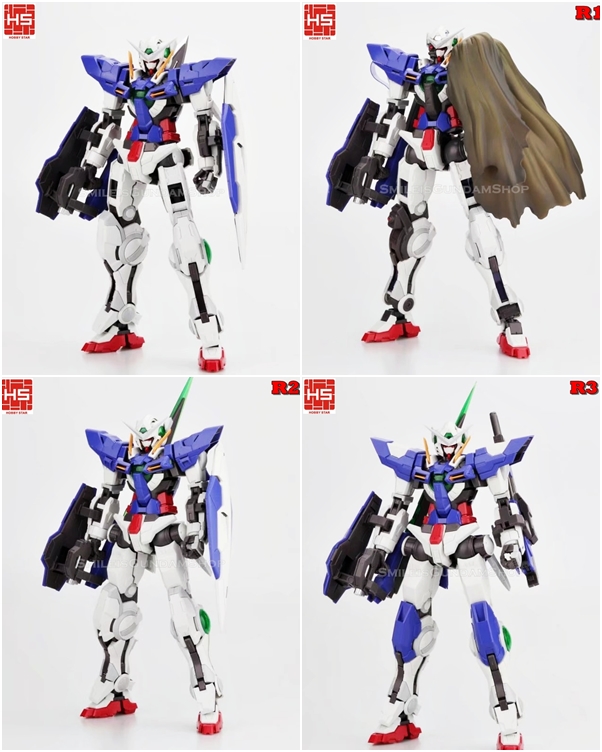 MG 1/100 Exia 4 in 1 set[โมจีนHOBBY STAR]