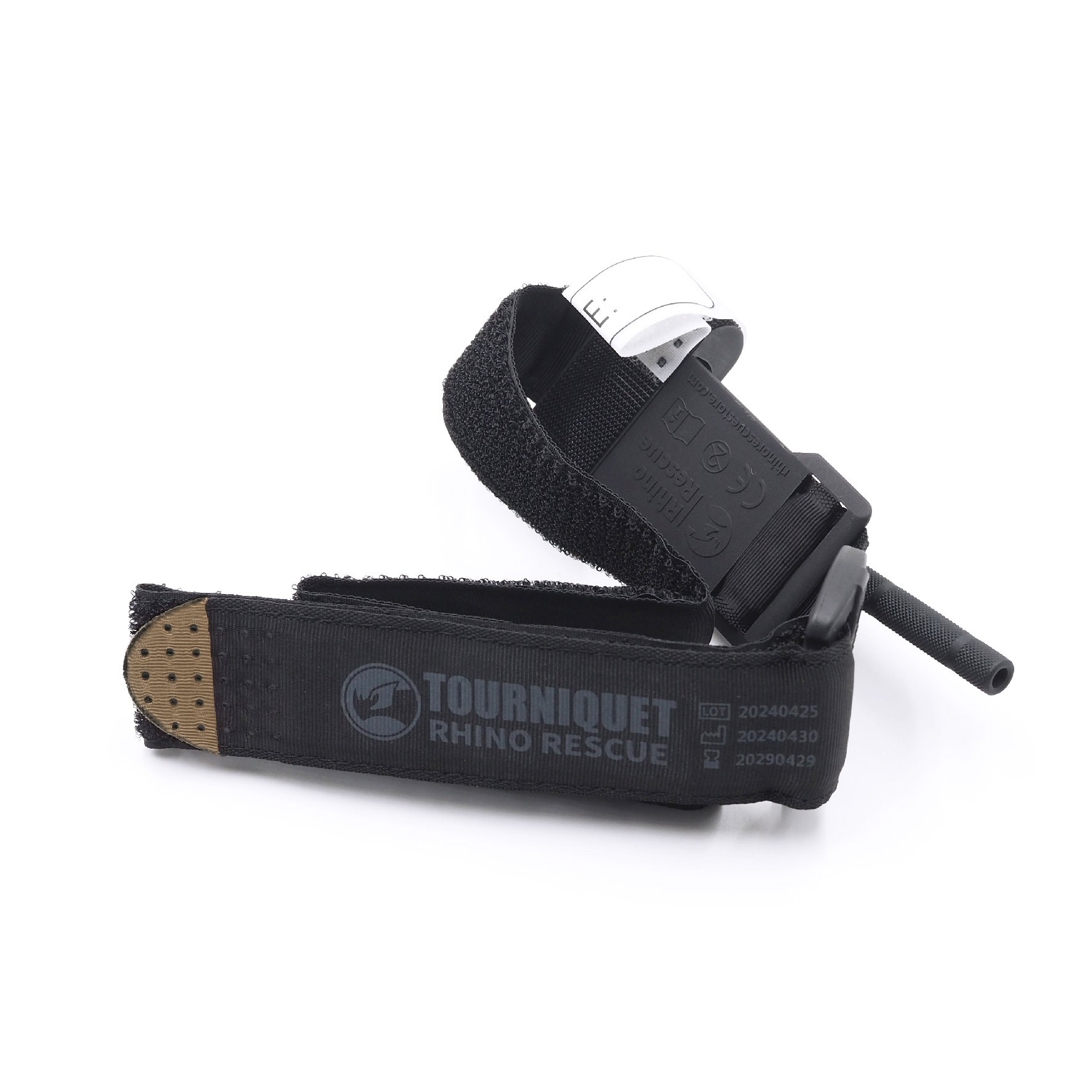 New.สายรัดห้ามเลือด TQ Rhino Rescue ( Rhino Rescue Tourniquet GEN2 ) - สายรัดห้ามเลือดคุณภาพสูง ใช้งานได้จริง - ก้านอลูมิเนียมแข็งแรง ไม่บิดงอ - มีปากกาในตัว สำหรับจดเวลา - แถบผ้าภายใน ทนแรงบิดแรงดึงได้สูง รองรับการใช้งานภาคสนาม - มี 2 สี แดง / ทราย