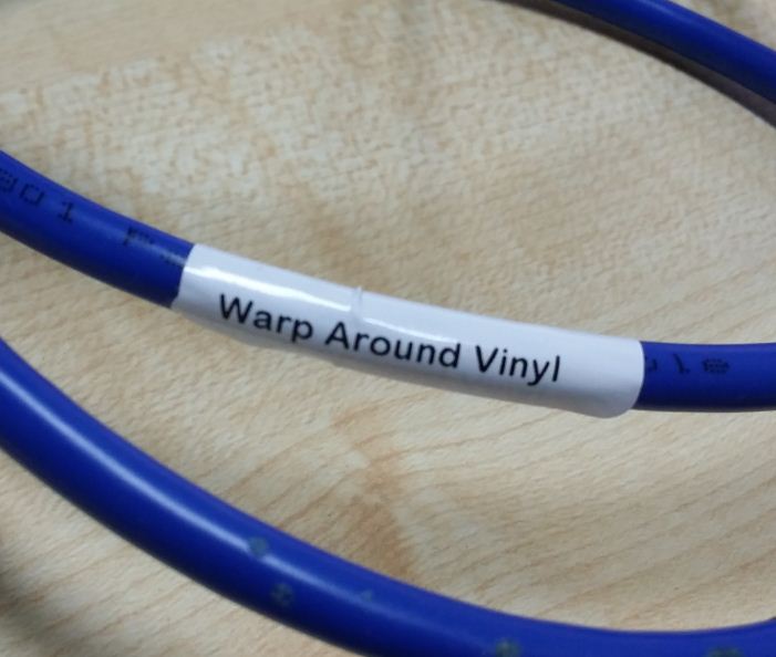 สติ๊กเกอร์มาร์คสายไฟ แบบพื้นขาว พื้นเหลืองโปร่งใส เบอร์มาร์คสายไฟ CABLE MARKER