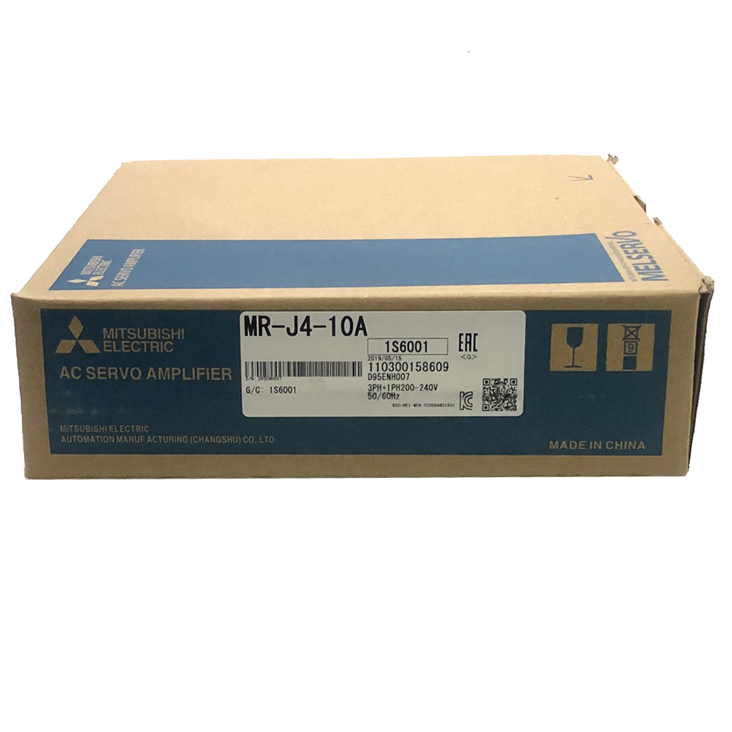 MR-J4-10A MITSUBISHI SERVO DRIVE POWER: 100W 200-240VAC